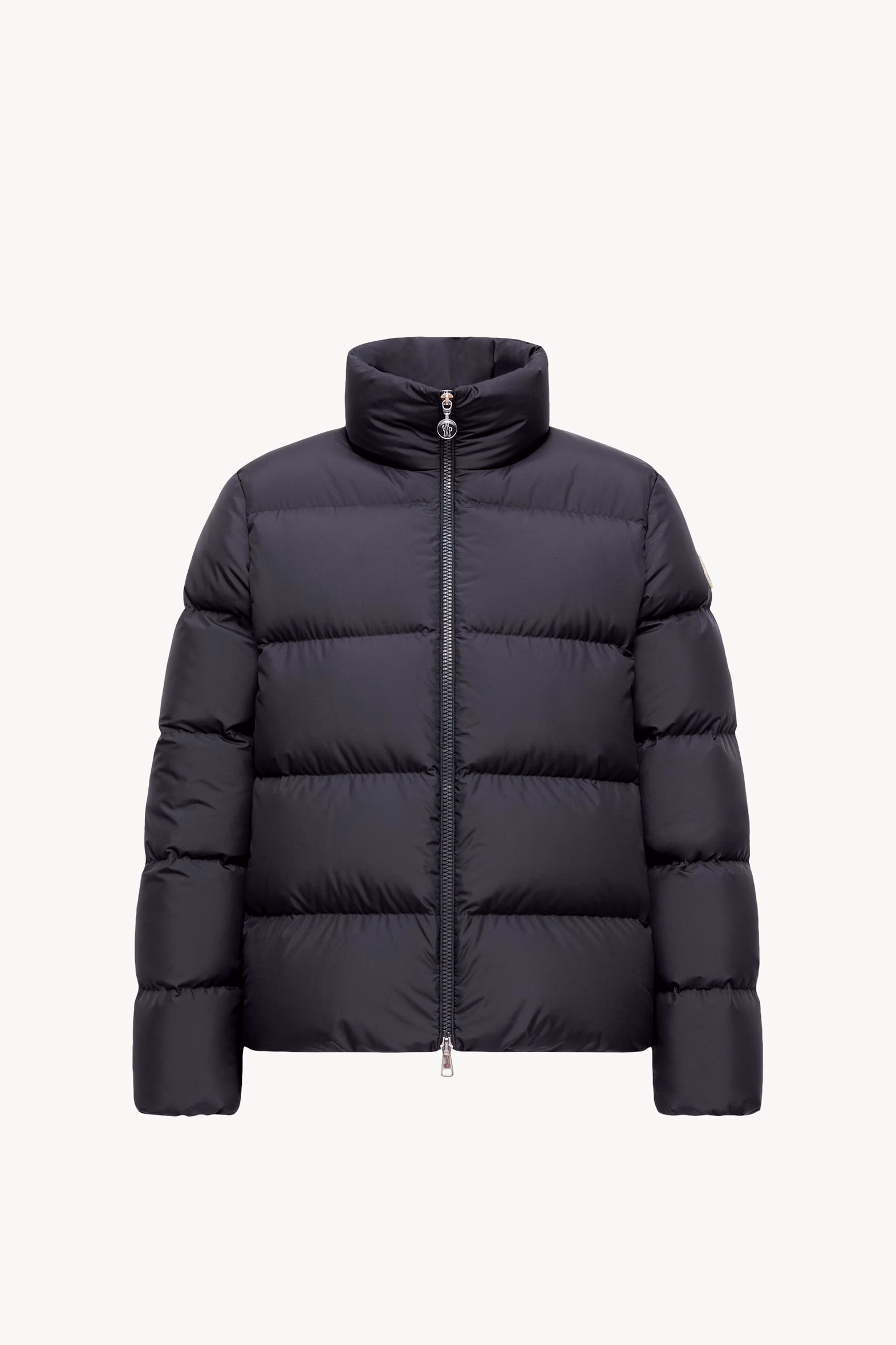 Mauzun Short Down Jacket Women Navy Blue Moncler 2
